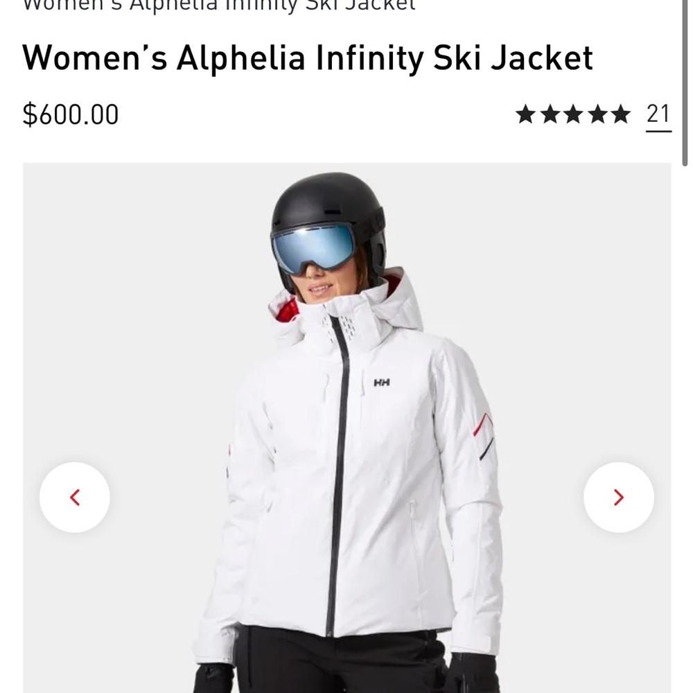 White alphelia jacket